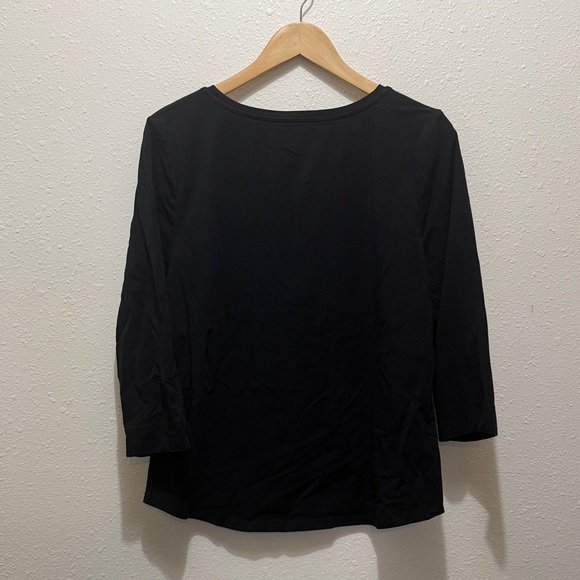 Chico’s Black Women's Top, Size 3 - Picture 3 of 3